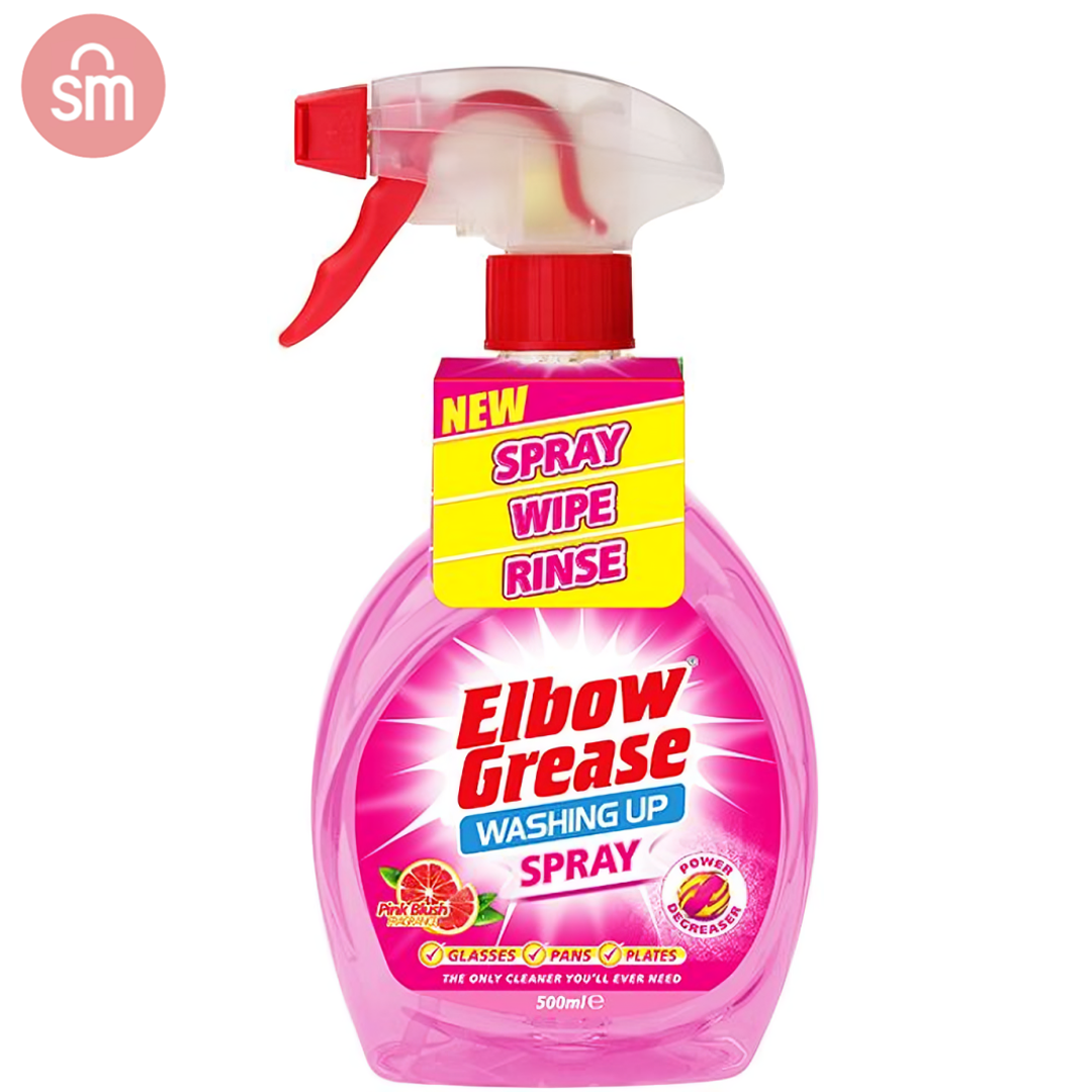Elbow Grease Washing Up Spray 500ml (Scent Options)