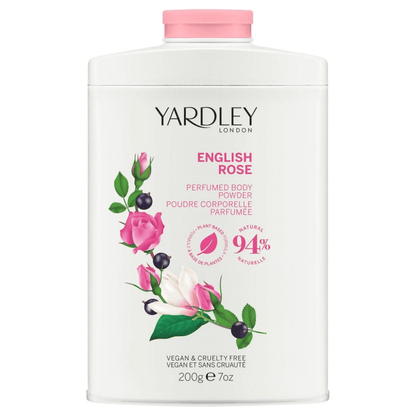 Yardley London Perfumed Body Powder 200g (Scent Options)