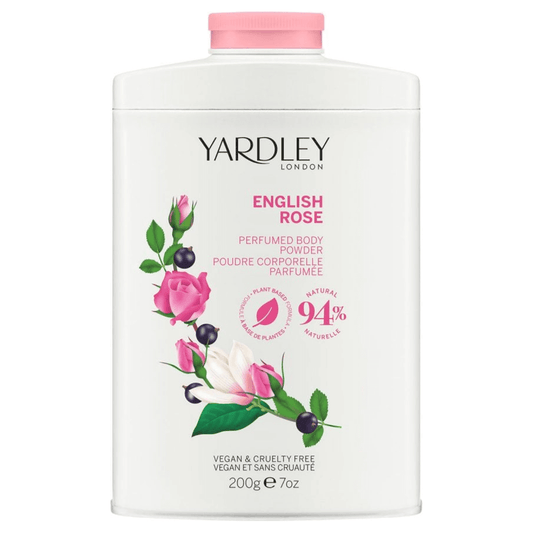 Yardley London Perfumed Body Powder 200g (Scent Options)