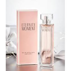 Calvin Klein Eternity Moment Eau de Parfum Spray for Women â€“ fresh fruity floral fragrance