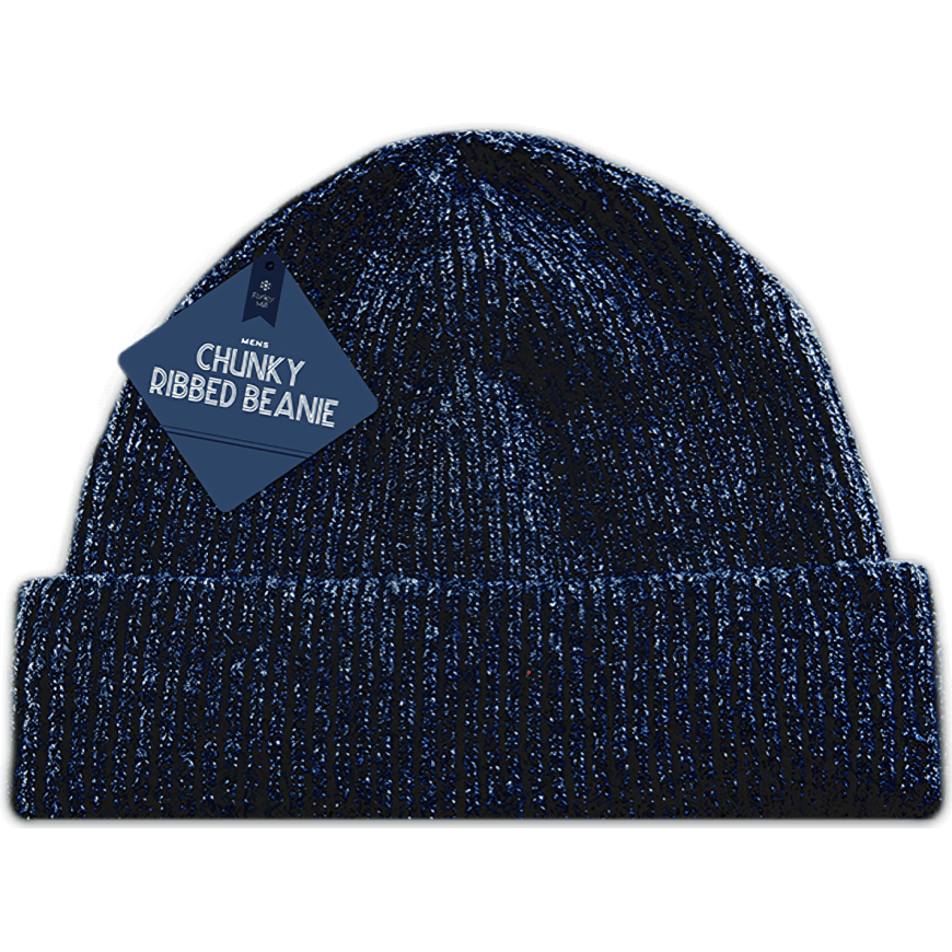 Farley Mill Men's Chunky Ribbed Beanie (Colour Options)