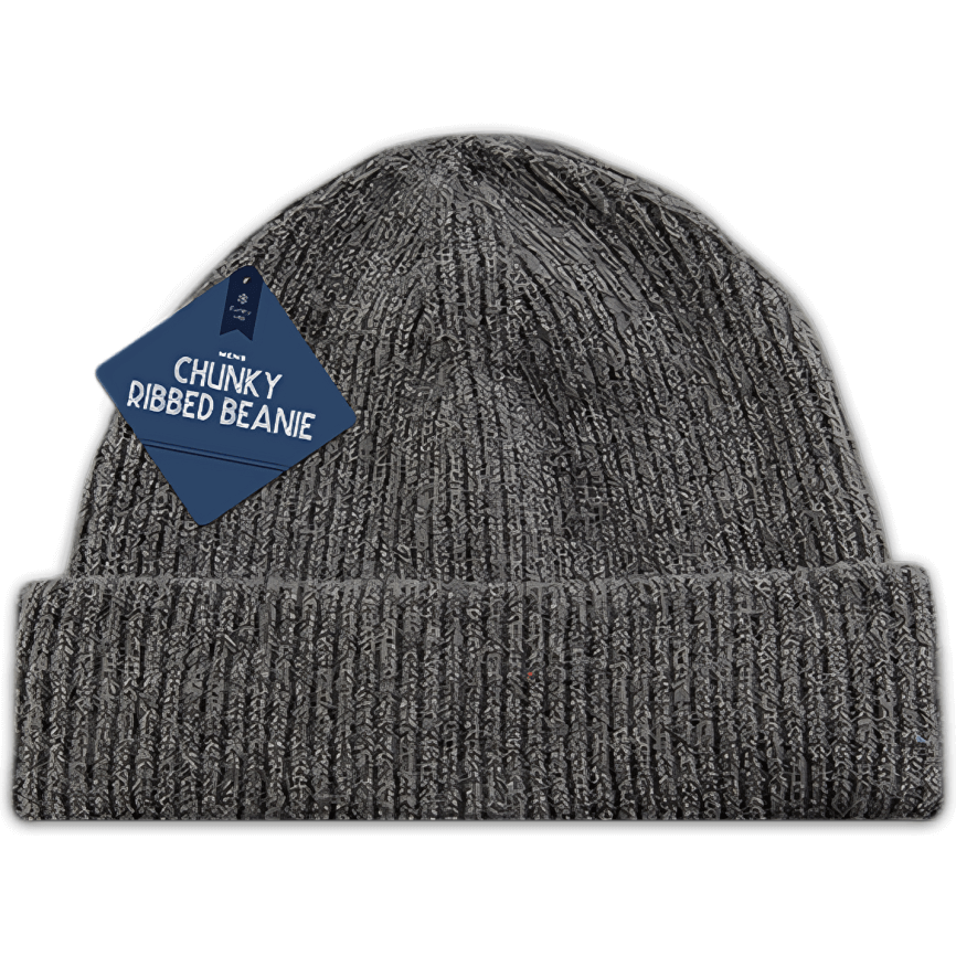 Farley Mill Men's Chunky Ribbed Beanie (Colour Options)