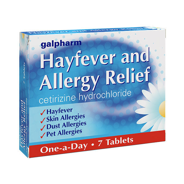 Galpharm Allergy Relief Cetirizine 10gm Tablets 7s
