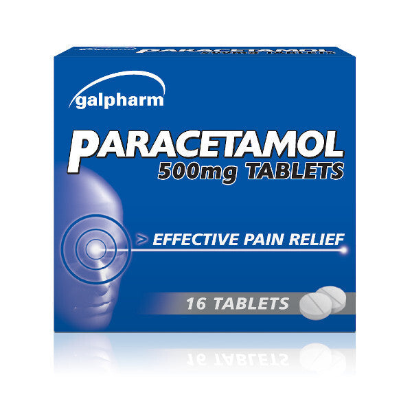 Galpharm Paracetamol 500mg - 16 Caplets