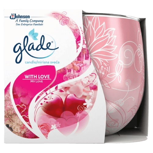 Glade Glass Candles 120g (Scent Options)