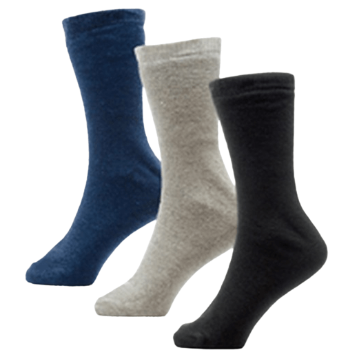 Heatguard ladies thermal socks blue grey and black three pair pack winter warm socks UK