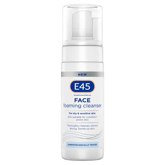 E45 Face Foaming Cleanser for Dry & Sensitive Skin 150ml