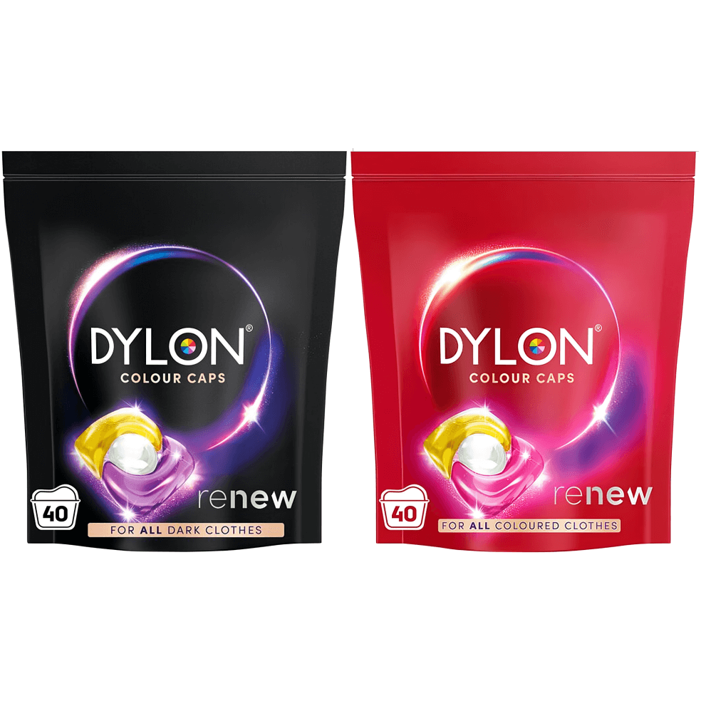 Dylon Renew Caps, 40 Washes (Darks/Colours)
