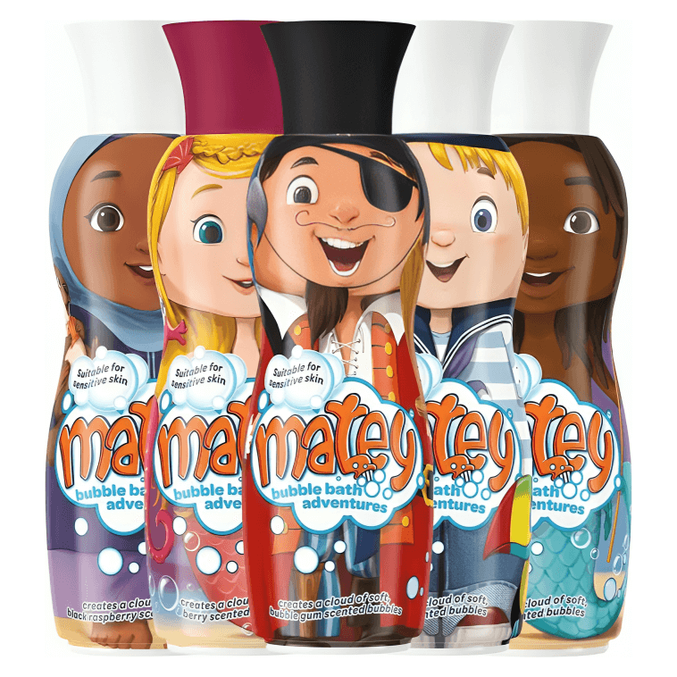 Matey Kids Hypoallergenic Bubble Baths 450ml (Character Options)