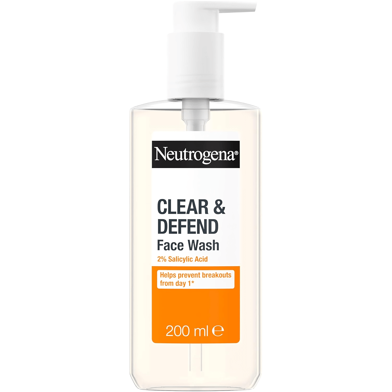 Neutrogena Clear & Defend Face Wash 200ml