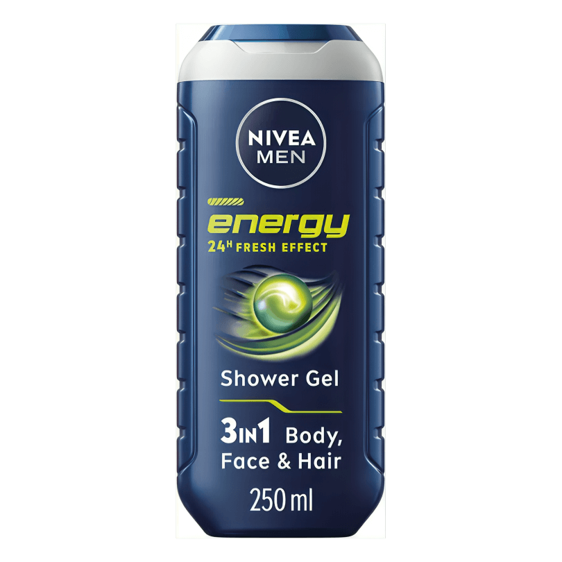 Nivea Men Energy 3-in-1 Shower Gel 250ml