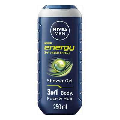 Nivea Men Energy 3-in-1 Shower Gel 250ml