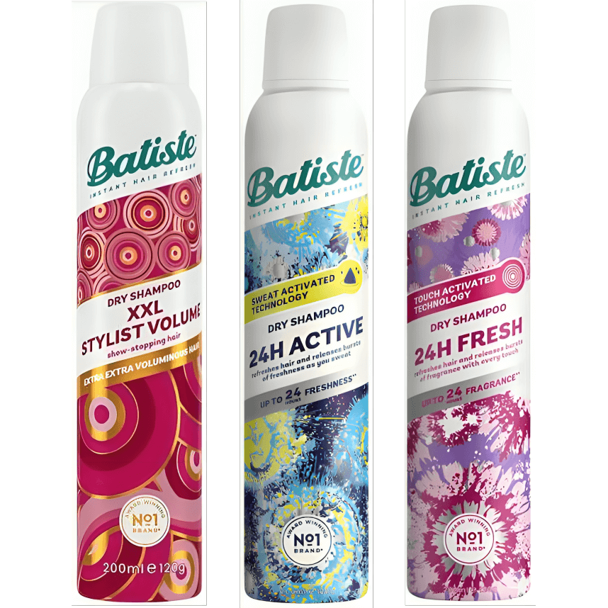 Batiste Dry Shampoo 250ml (Variant Options)
