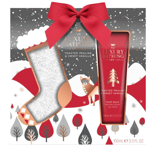 The Luxury Bathing Company, Toasted Praline & Sweet Vanilla Cosy Toes Set