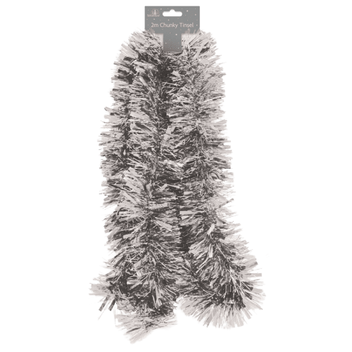 Christmas Chunky Bushy Tinsel 2m