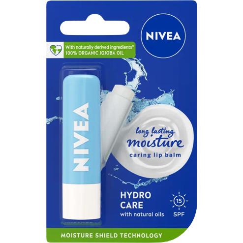 Nivea SPF15 Hydro Care Caring Lip Balm 5g