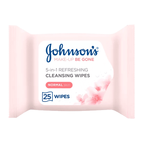 Johnsons Refreshing Make-Up Cleansing Wipes 25 Pack