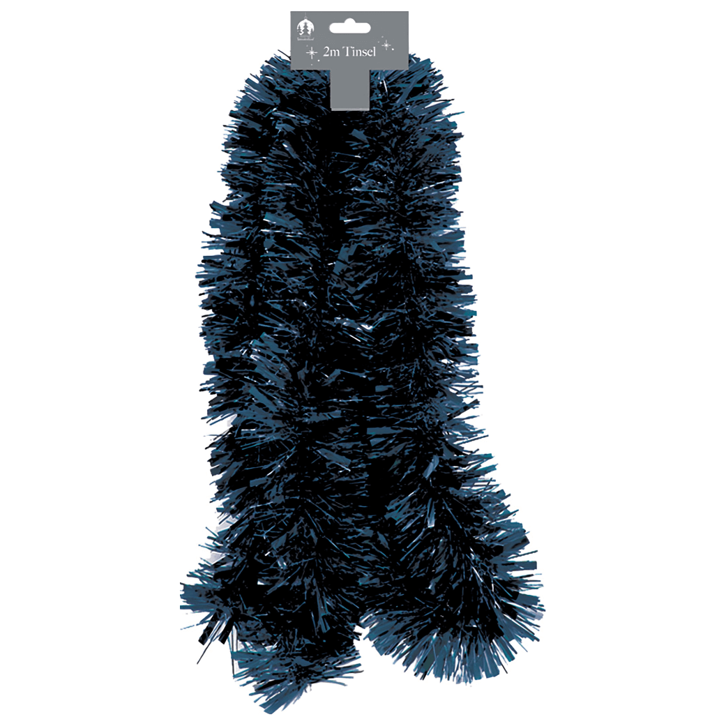 Christmas Chunky Bushy Tinsel 2m