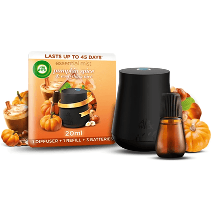 Air Wick Essential Mist Diffuser Kits, 1 Device & 1 Refill (Scent Options)