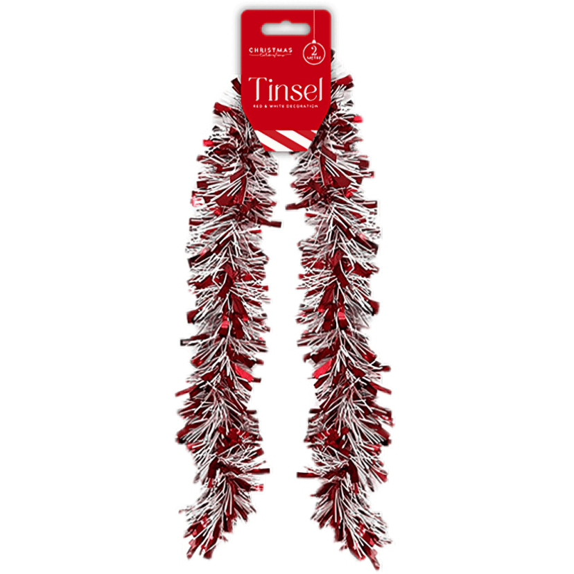 Christmas Chunky Bushy Tinsel 2m