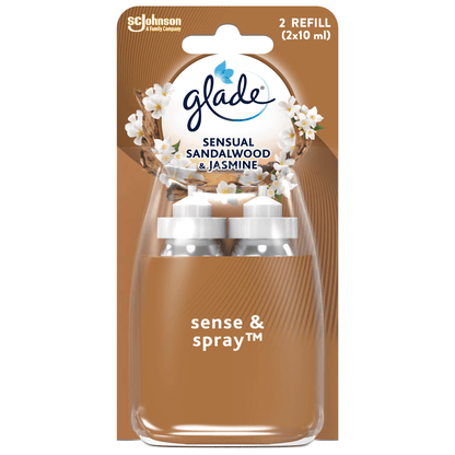 Glade Sense & Spray Refills 18ml, 2 Pack (Scent Options)