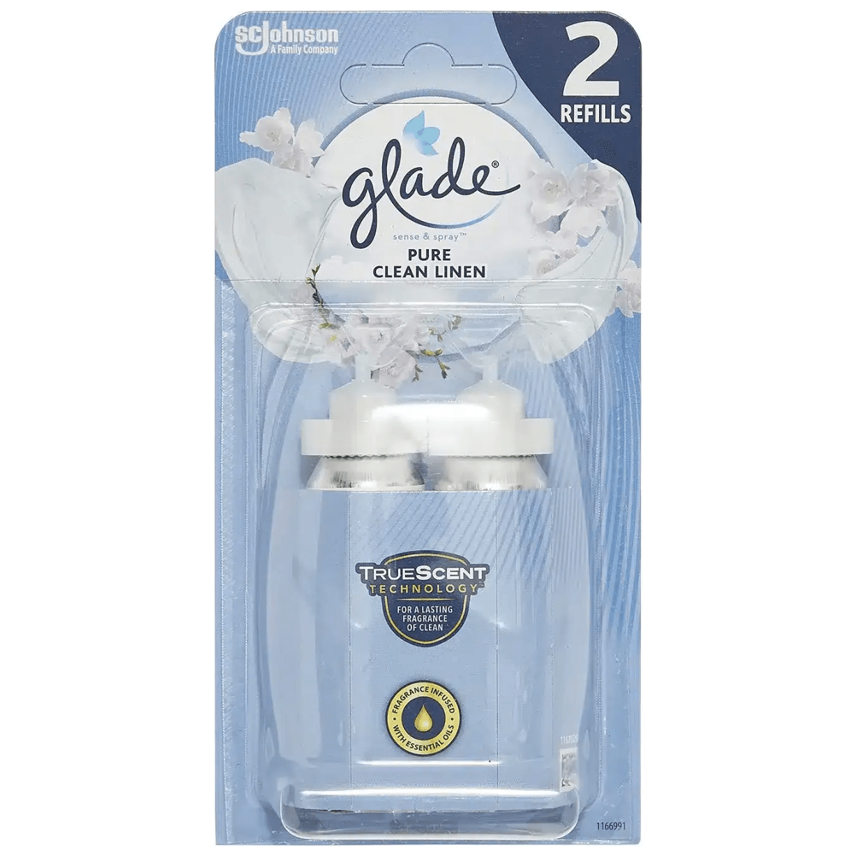 Glade Sense & Spray Refills 18ml, 2 Pack (Scent Options)