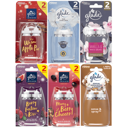 Glade Sense & Spray Refills 18ml, 2 Pack (Scent Options)