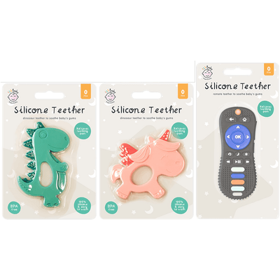 Baby Silicone Teethers (Design Options)