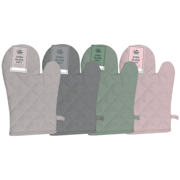 Cooke & Miller Oven Glove Mitts (Colour Options)
