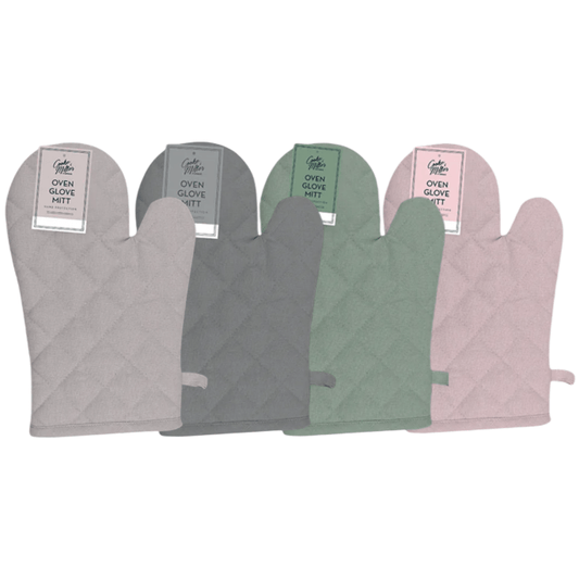 Cooke & Miller Oven Glove Mitts (Colour Options)