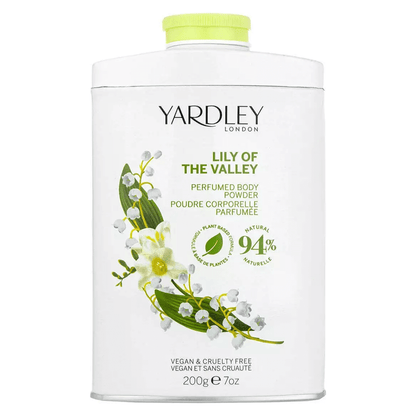 Yardley London Perfumed Body Powder 200g (Scent Options)
