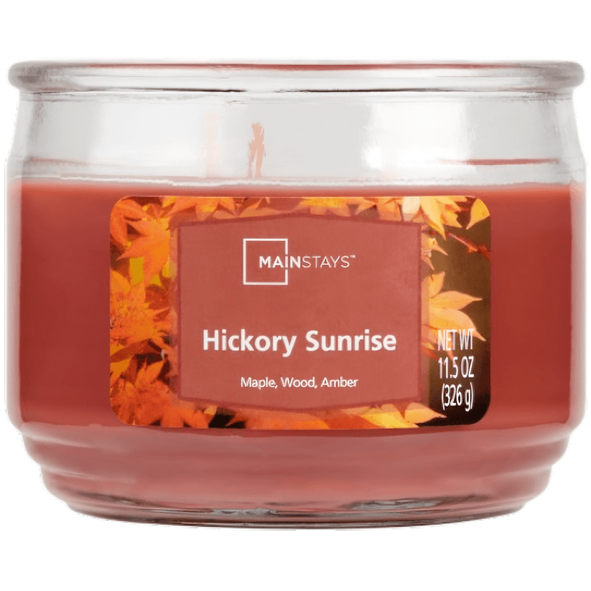Mainstays 3 Wick Glass Jar Candle 326g (Scent Options)