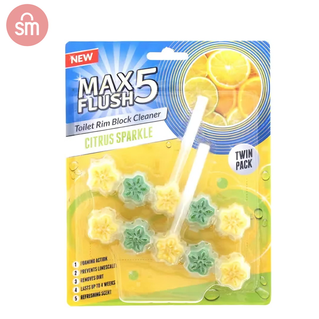 Max Flush Rim Block, Twin Pack (Scent Options)