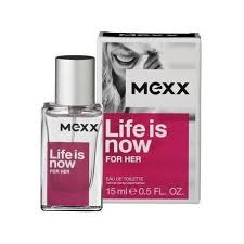 Mexx Life Is Now EDT For Her 15ml perfume bottle â€“ fruity floral womenâ€™s fragrance