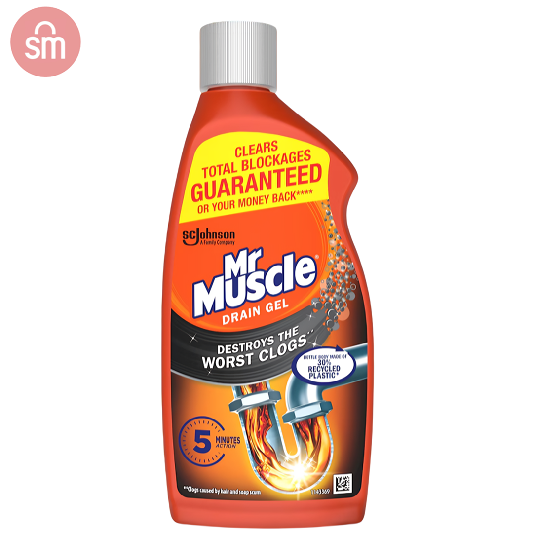 Mr Muscle Drain Unblocker Gel 500ml