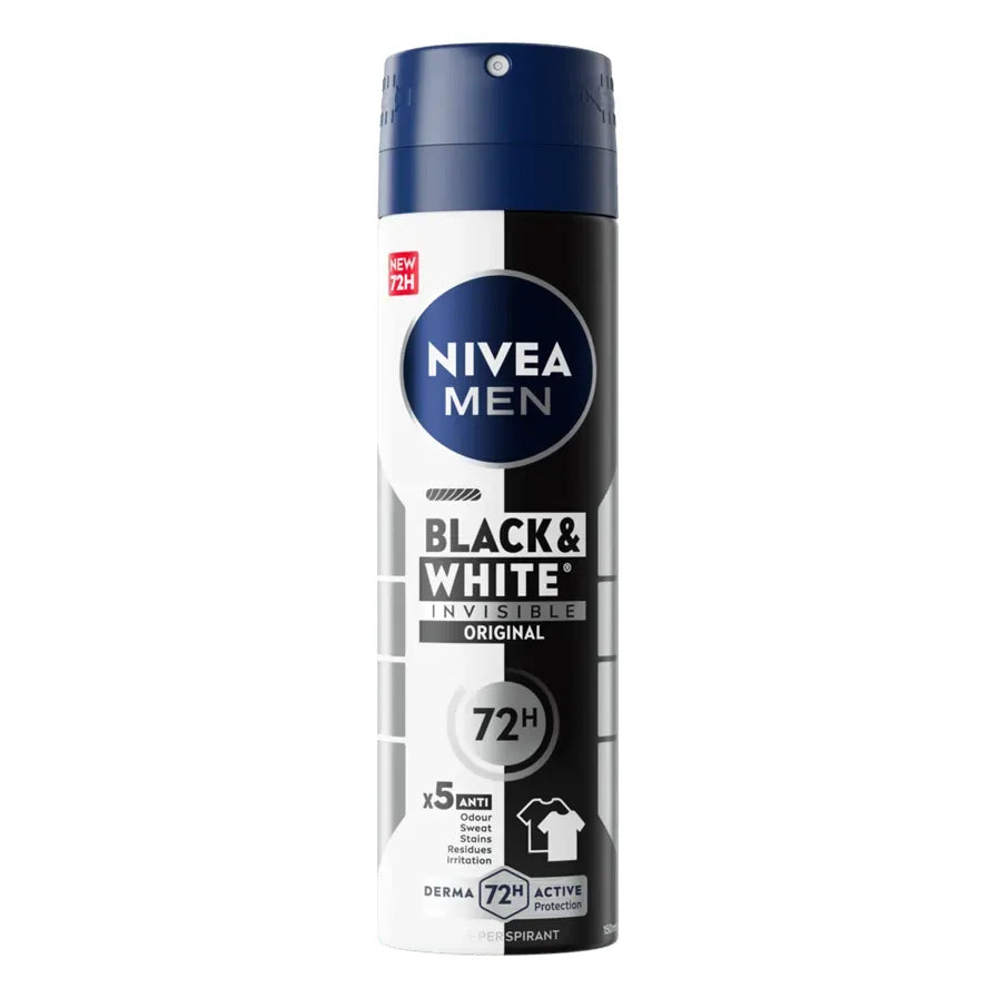 Nivea Black & White Original Anti-Perspirant Spray 150ml
