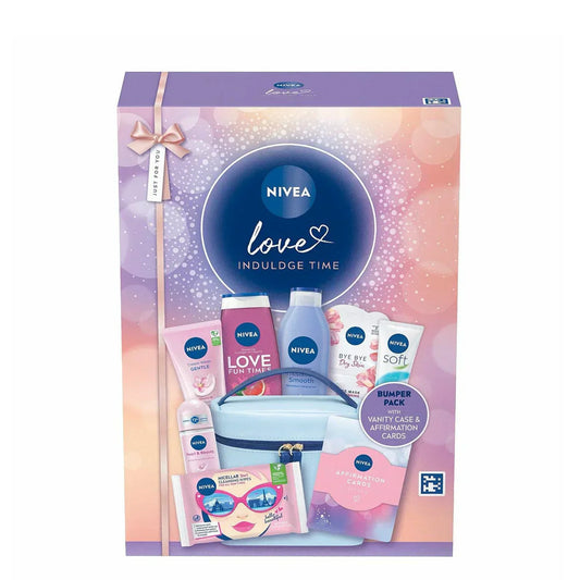 Nivea Love Treat Time 5pcs gift set with skincare products