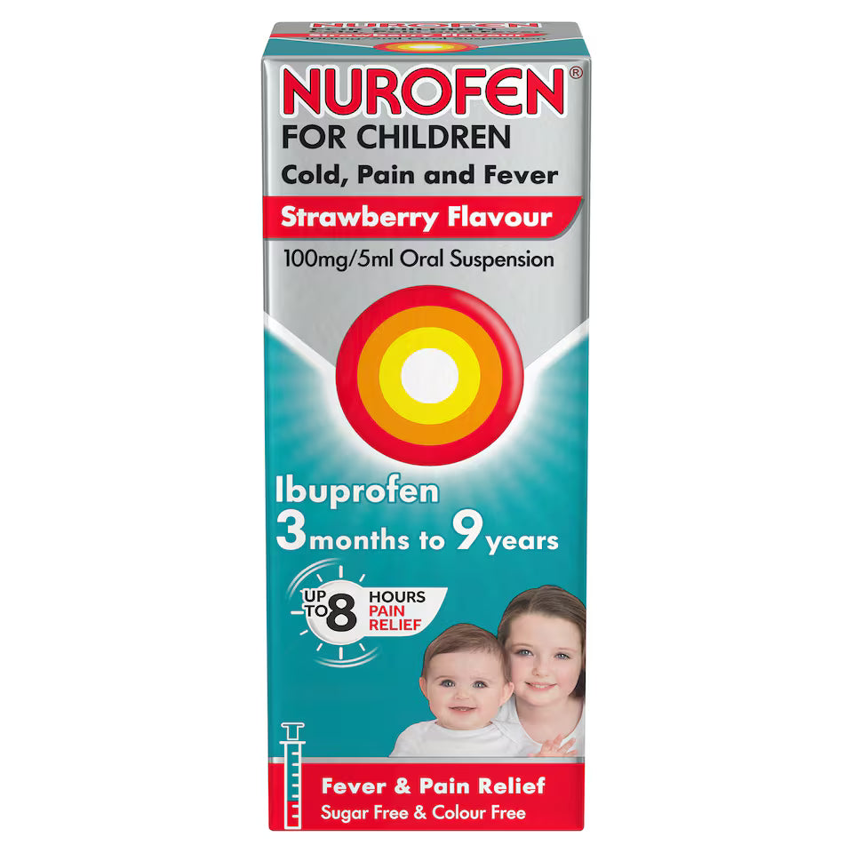 NUROFEN SYRUP FOR CHILDREN 100ML ( Flavour Option )