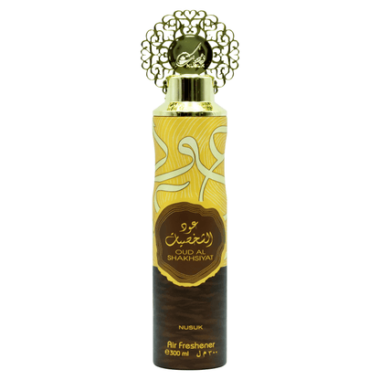 Oud Al Shakhsiyat air freshener with strong masculine oud aroma