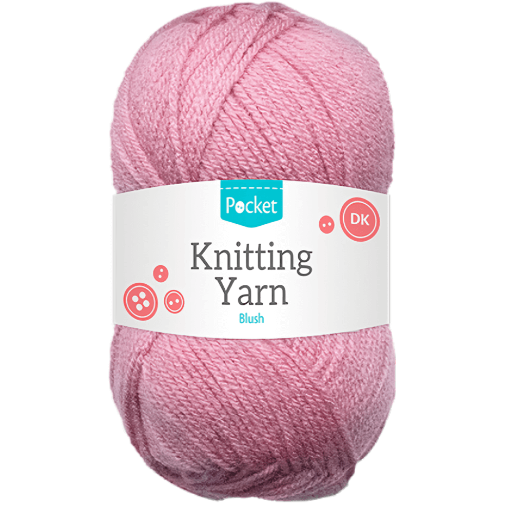 Pocket Acrylic Knitting Yarn 75g (Colour Options)