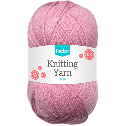 Pocket Blush Acrylic Knitting Yarn 75G