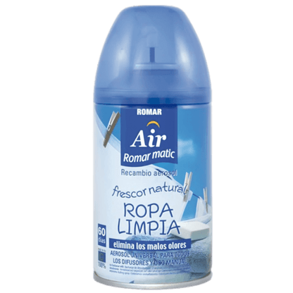 Romar Ropa Limpia Freshmatic Refill, 250ml