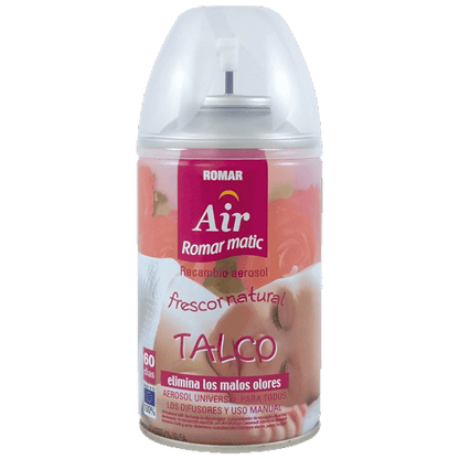 Romar Talco Freshmatic Refill, 250ml
