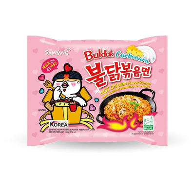 Samyang Hot Chicken Carbonara Ramyun 130G (Assorted Sizes)