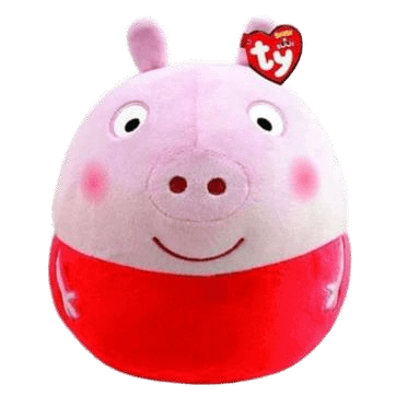 TY Squish-A-Boo Peppa Pig, 20cm