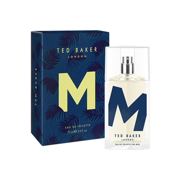 Ted Baker M Eau de Toilette for Men fragrance bottle â€“ fresh masculine scent with woody aromatic notes