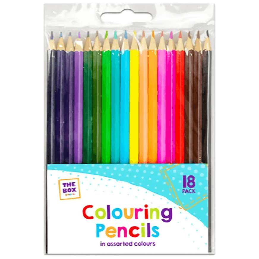 The Box Create Colouring Pencil, 18 Pack