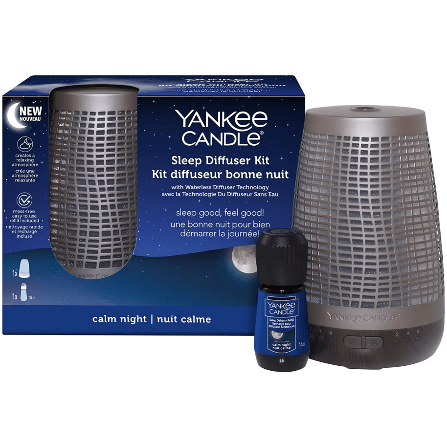 Yankee Candle Sleep Diffuser Kit EU Plug (Scent Options)