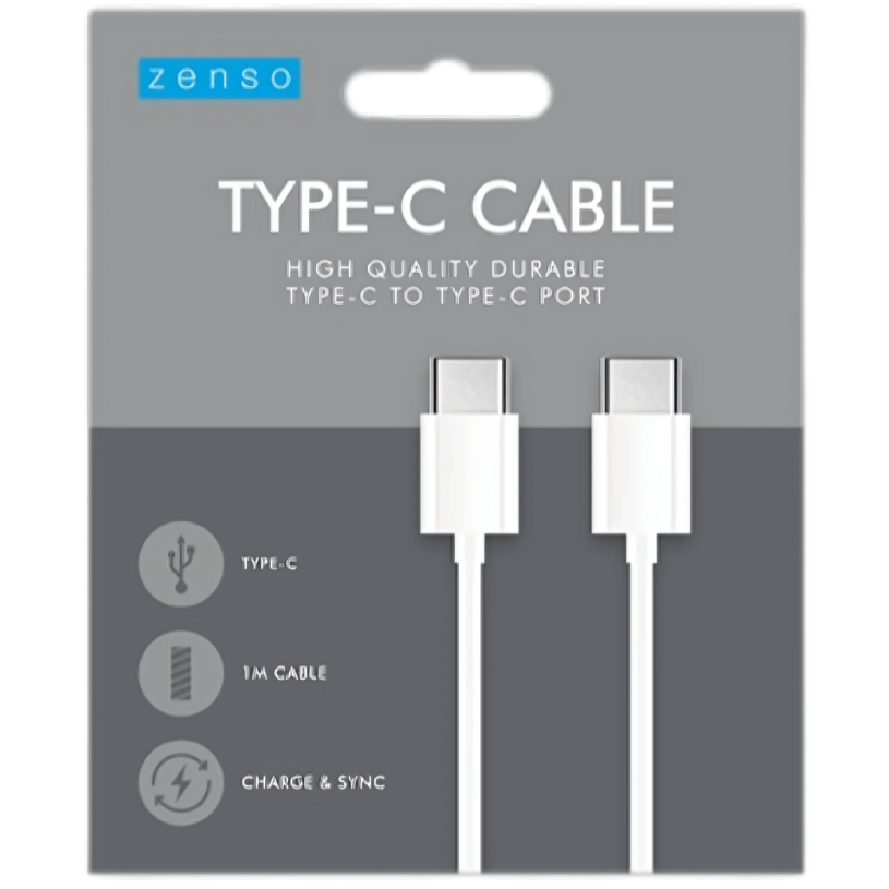 Zenso Type-C to Type-C Cable 1m